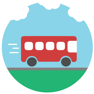 travelling bus